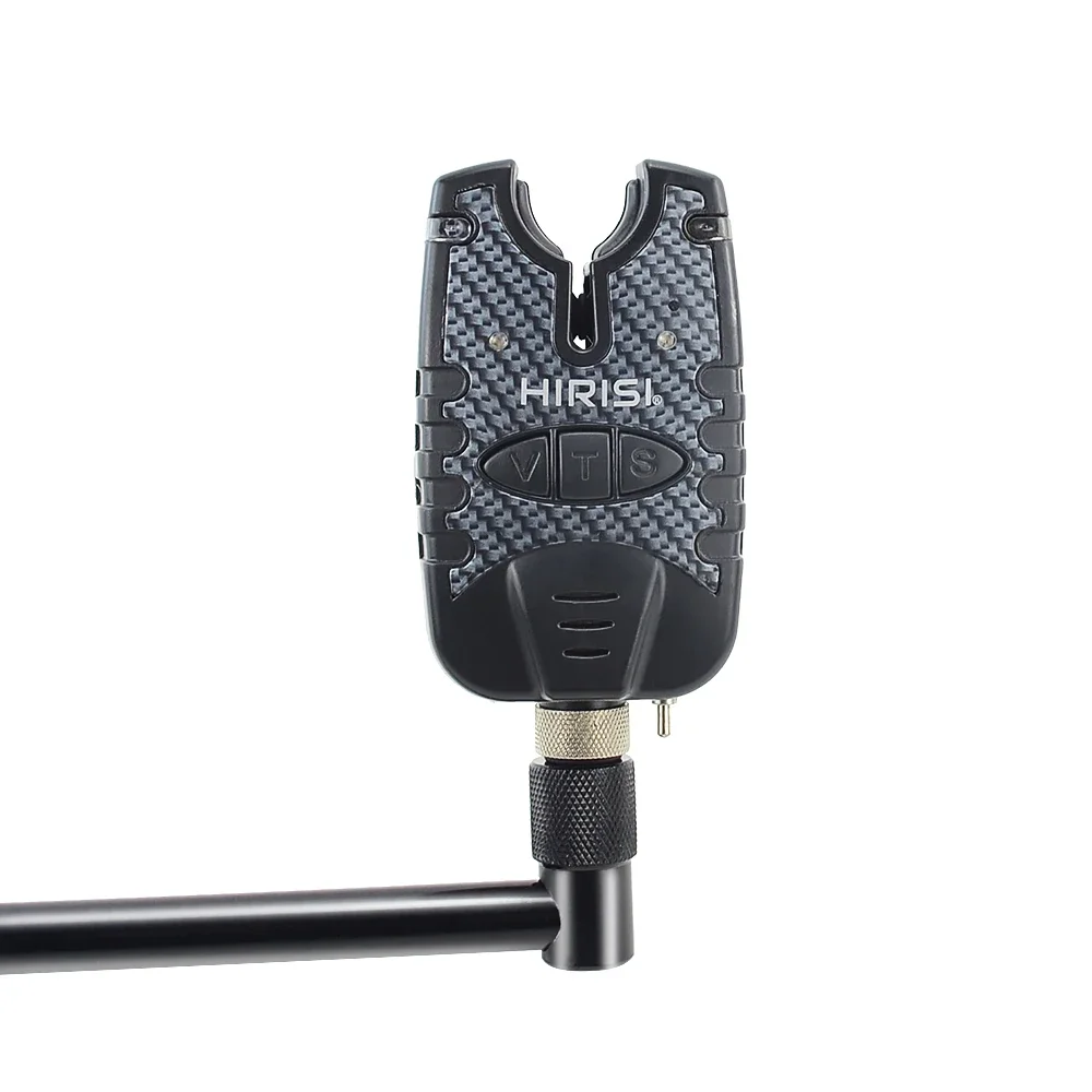 2 x Hirisi Mini Short Black Buzz Bars 20cm 25cm 30cm Carp Coarse Fishing Equipment for 2 Rods