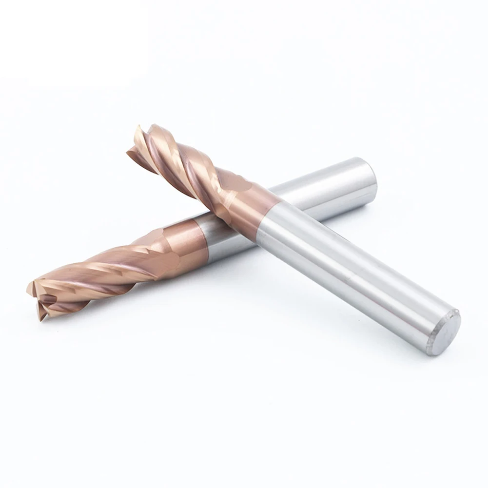 

4 Flute End Mill HRC55 End Mill 45 Mm Cutting Length 50/75 Mm Total Length Good Resistance High Cutting Performance