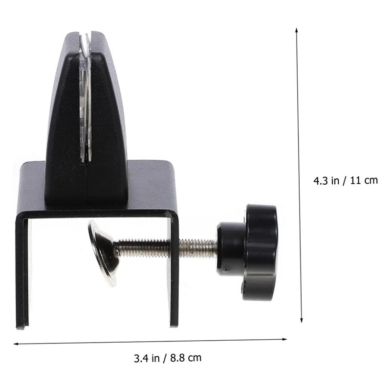 Desk Partition Clip Desk Divisor, Suporte Braçadeira, Braçadeiras, Guarda Titular, Tela Divisor