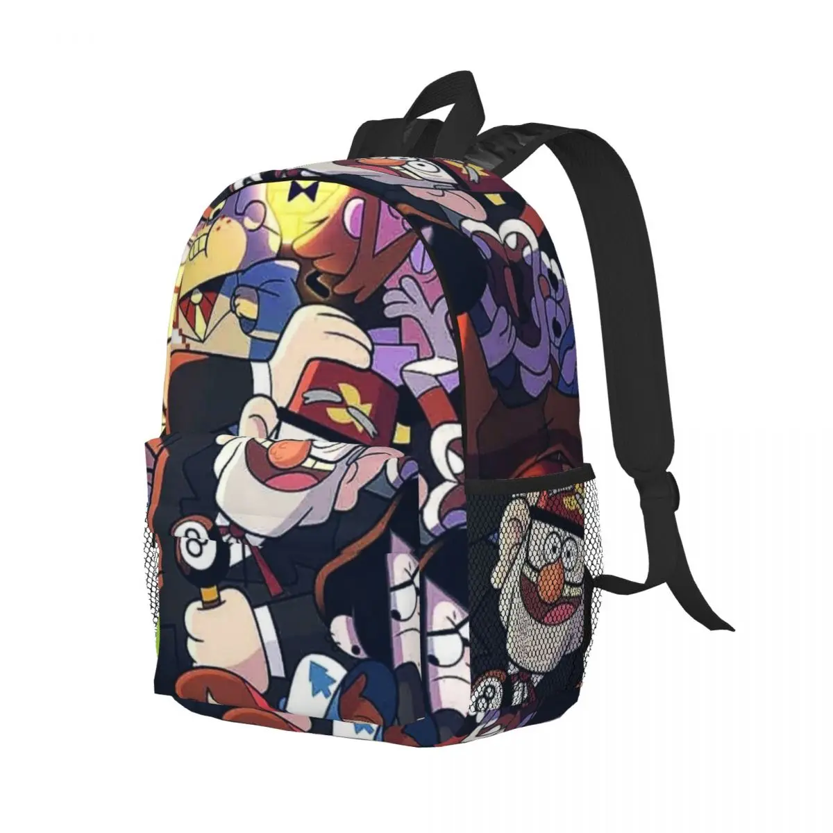 Gravity Falls Printed Lightweight Casual Schoolbag For School, Outdoor, Shopping, Office 15inch