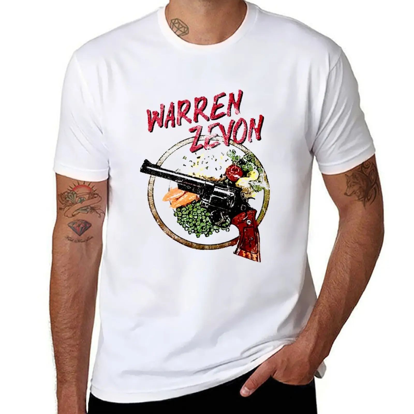 

Warren Zevon Lawyers Guns And Money Excitable Boy art T-Shirt cotton t shirt pack g man t shirts for men T-Shirt