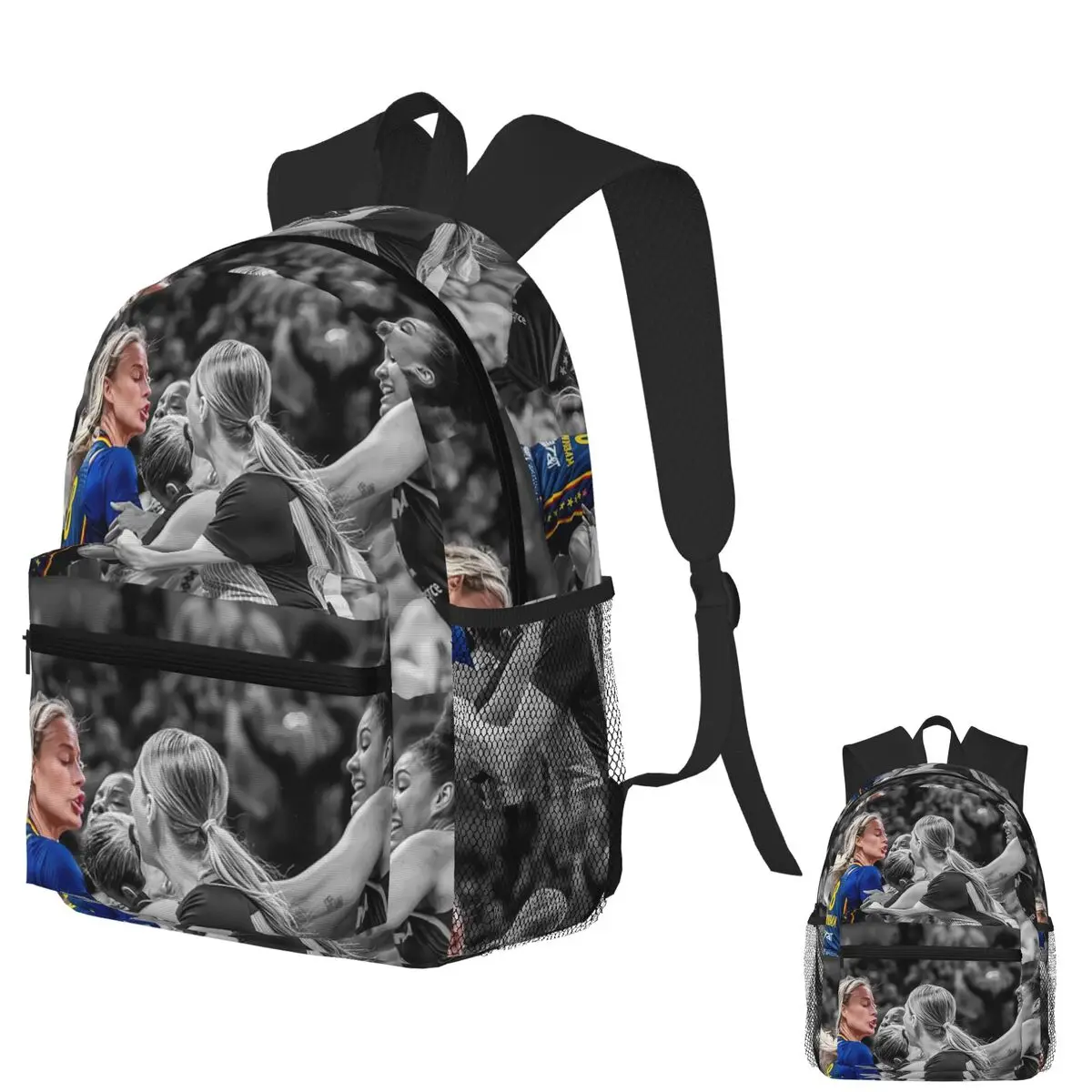 

Sophie Cunningham Angry Moment Retro Student Backpack School Bag Travel Daypack for Men Women Fashion Bookbag Shoulder Bags