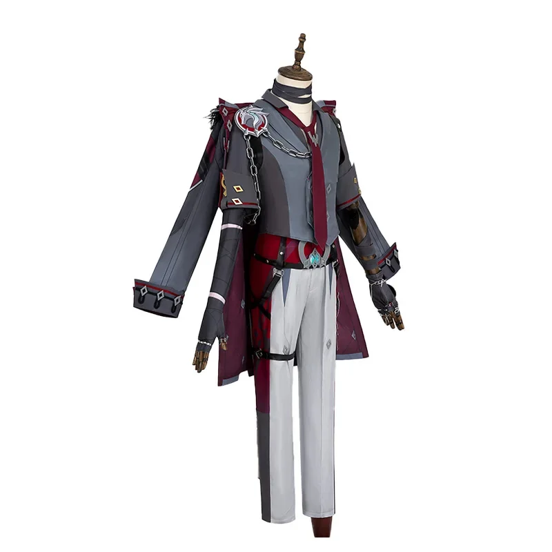 Game Genshin Impact Wriothesley Cosplay Costume Halloween outfits Game Clothing Men Anime Clothing