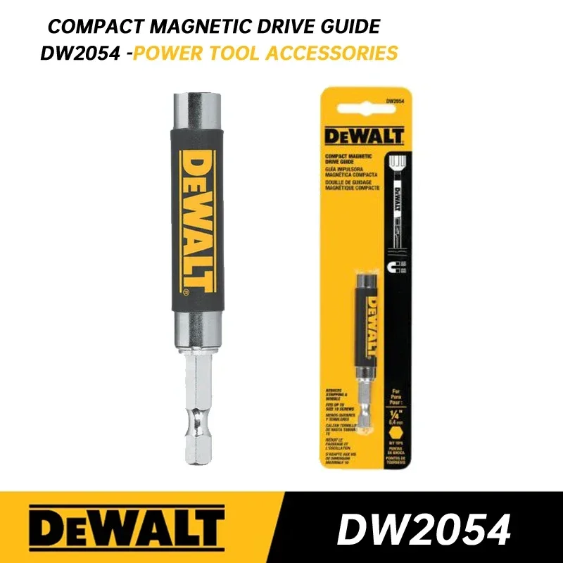 DEWALT DW2054B 1/4″ Compact Rapid Load Bit Drive Guide Compact Magnetic Bit Tip Holder Power Tool Accessoriess DW2054