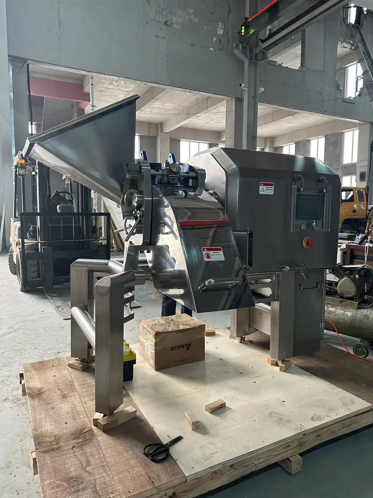 Машина для резки кубиков замороженного мяса, машина для резки кубиков, машина для измельчения мяса, машина для нарезки куриной грудки