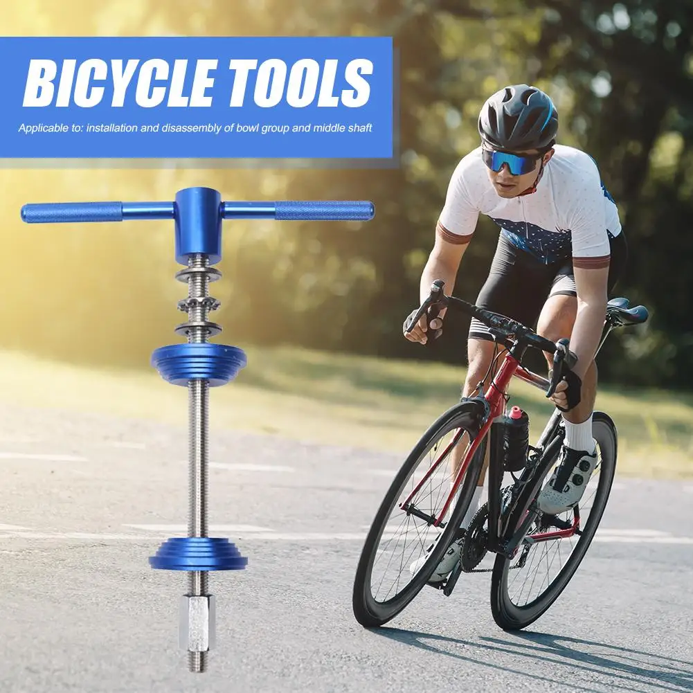 

1pc Mountain Bicycle Headset Installation Removal Tools MTB Road Metal Bike Bottom Bracket Bearing Press-In Tool