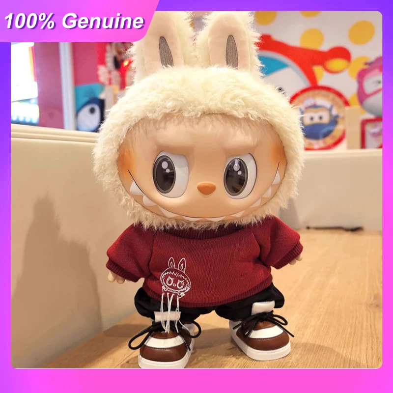 

New Suitable For 38cm Labubu Clothing Vinyl Doll Clothes Original New Year Limited Edition 40cm New Year'S Clothing Festive Suit