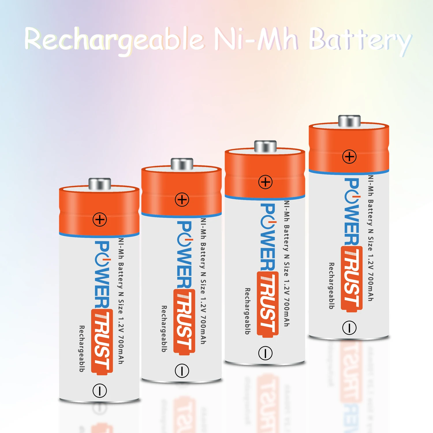 

Rechargeable Battery for LR1, 910A, E90, UM-5, AM5, N Size Batteries with Charger