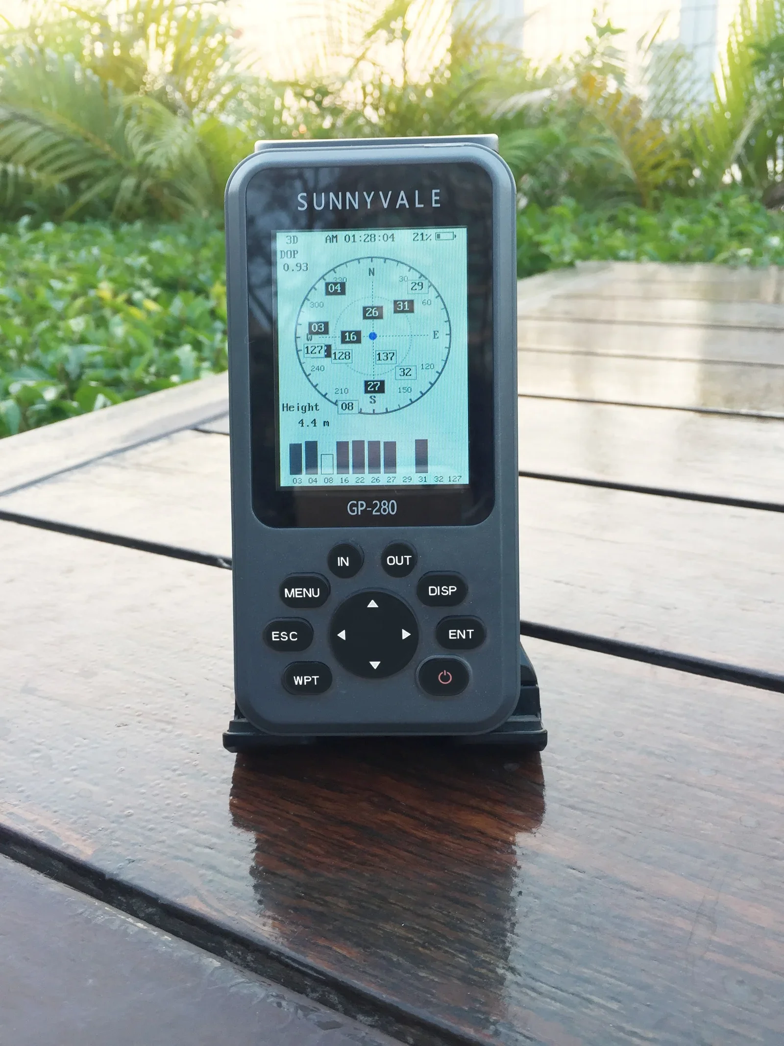 2025GP-280  Huayang Handheld  Marine  GPS navigation system/ SUNNYVALE Handheld  High-sensitivity GPS receiver