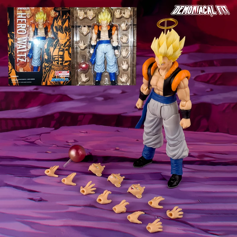 

Demoniacal Fit Dragon Ball Z Shf Gogeta 3.0 Body Hero Waltz Gogeta The Supreme Dance Action Figure Gogeta Super Saiyan Model Toy