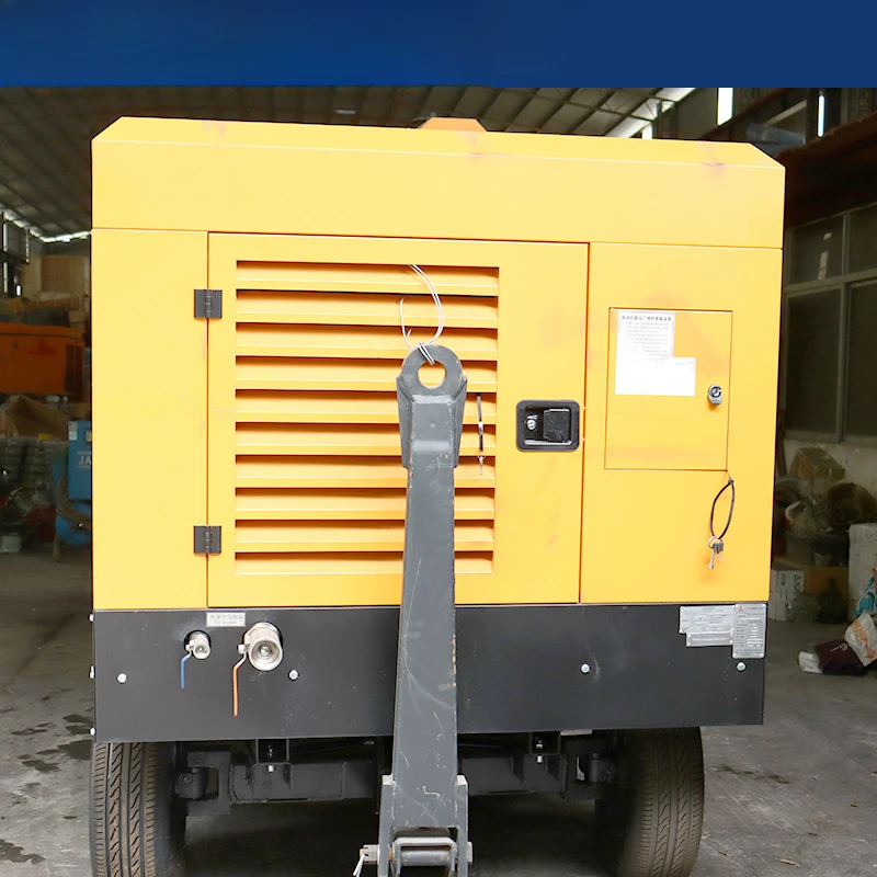 Diesel Screw Air Compressor 16 Cubic Meters 12kg Adjustable Conversion 15 Cubic Meters 15kg