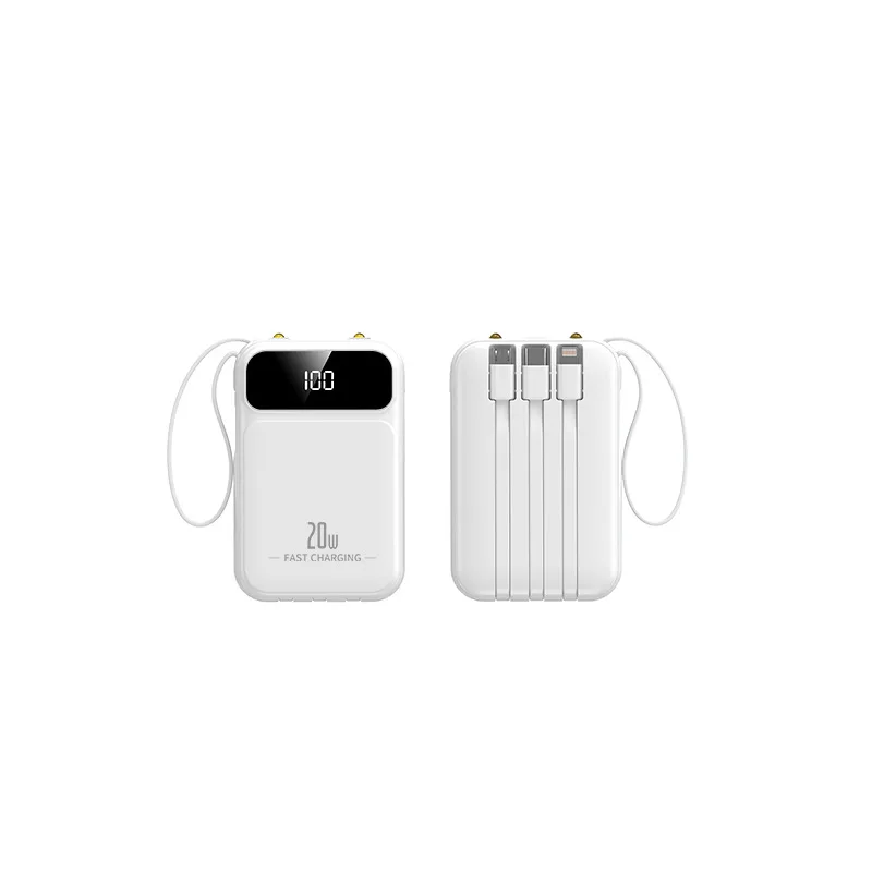 20000mAh Mini Power Bank Fast Charge Powerbank CCC Portable External Battery for iPhone Xiaomi Huawei Samsung - view 5