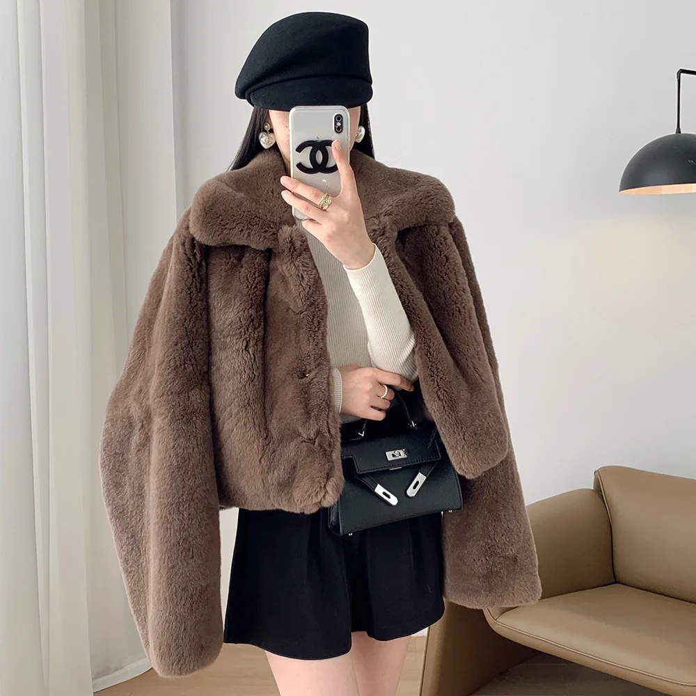 

(Rabbit Beauty) New Otter Rabbit Hair Short Fur Coat Women's Young Winter Coat