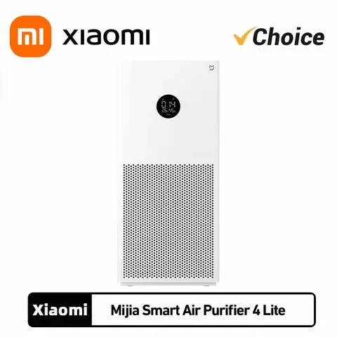 XIAOMI MIJIA 스마트 공기 청정기 4 Lite 탈취 포름알데히드 박테리아 제거 냄새 PM2.5 APP 원격 제어 저소음 디자인