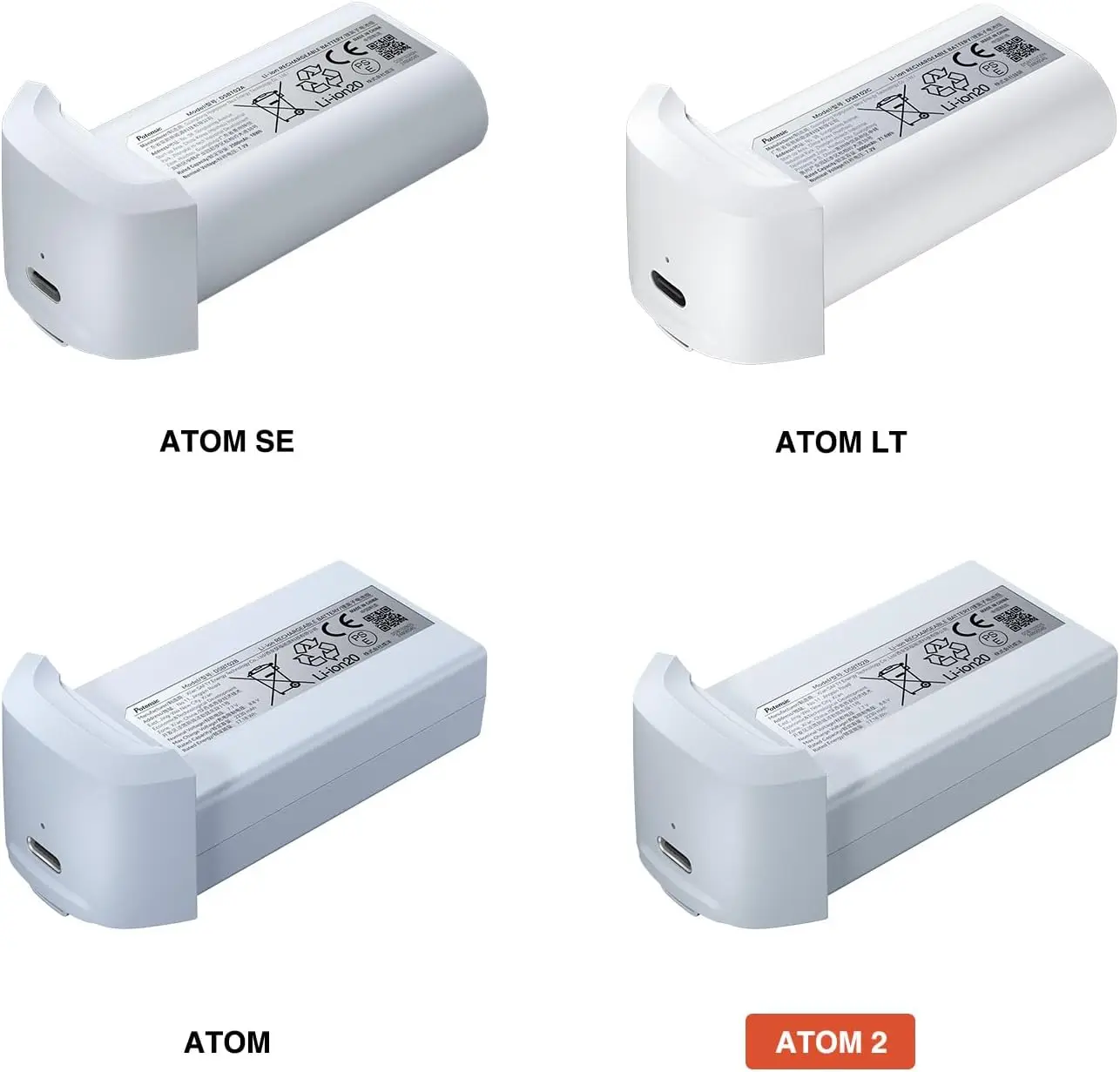 Batería Potensic ATOM LT De 3000 MAh – Repuesto Para Dron, Larga Duración, Compatible Con El Modelo ATOM LT