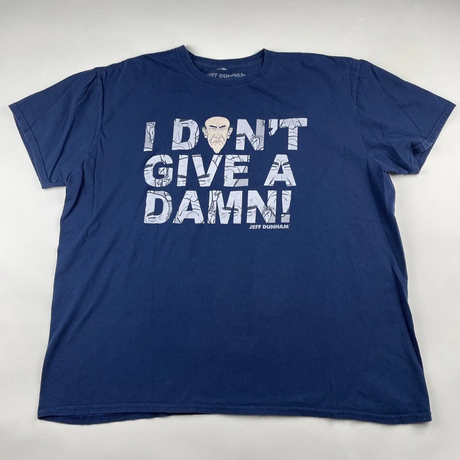 Jeff Dunham I Don Äôt Give A Damn T Shirt Xxl Blue