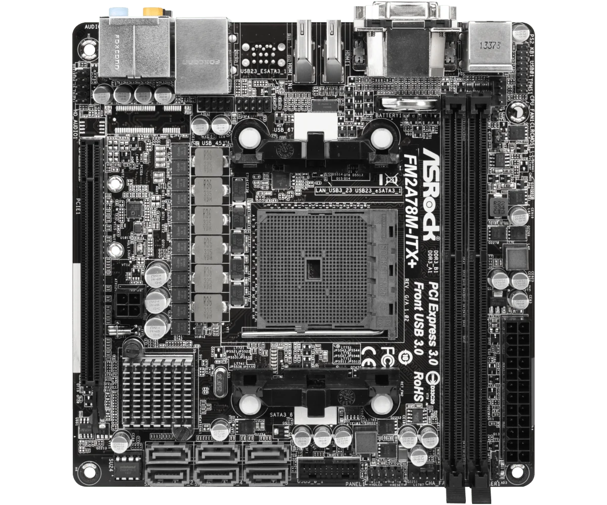 

ASROCK FM2A78M-ITX + Материнские платы MINI ITX AMD A78 Socket FM2 FM2 + Поддержка A10 8750 A8 AD750 A8 AD650 AD6300 cpu DDR3 32GB