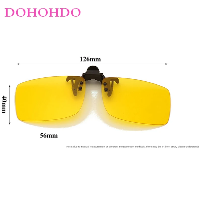 عدسات القيادة المستقطبة خمر كليب على النظارات الشمسية مصمم للرؤية الليلية المضادة للوهج نظارات امرأة الرجال الاستقطاب نظارات UV400 #6