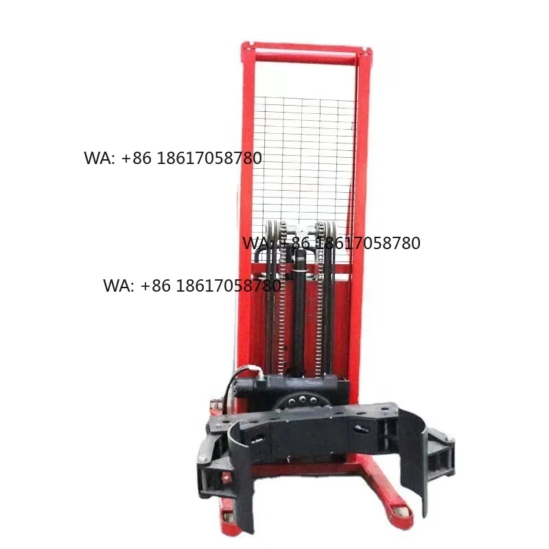 New Steel Semi-Electric Reel Lifter Paper Roll Rotator Tilter Stacker for Home Use Restaurants Retail and Manufacturing Plant