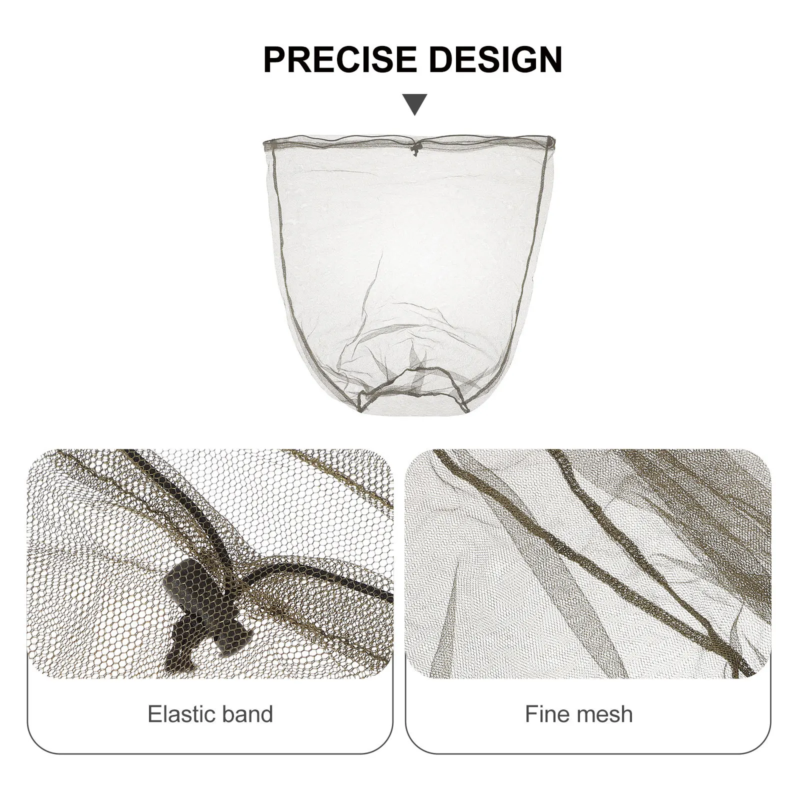 

2pcs Anti Mosquito Mesh Hats Fine Netting For Face Neck Protection Lightweight Outdoor Dust Caps For Beekeeping Fishing Hiking