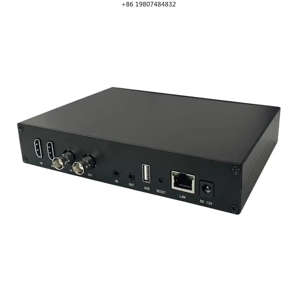 

Streaming Codec with H.264/H.265 Adjustable Resolution Audio/Video Encoder/Decoder for Broadcasting HDM I SDI 4K Live