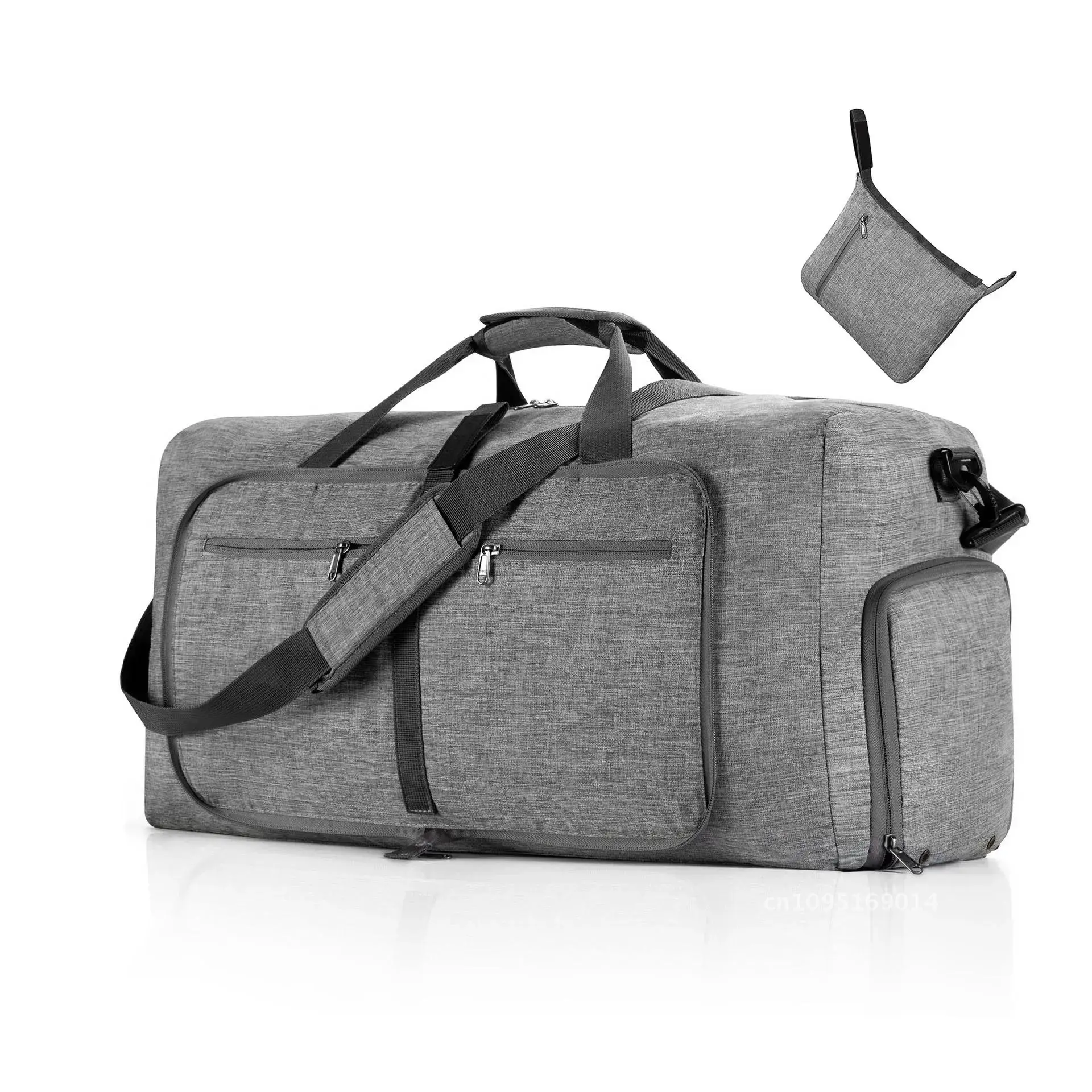 Large Capacity 115L Oxford Cloth Travel Bag Fitness Training Dry Separation Coach Shoes with Wet Bags Sports Bags