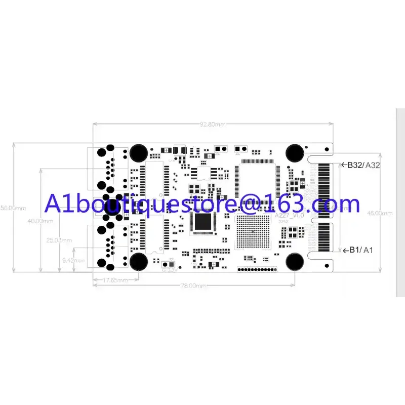 AES67 DT 32X32 Audio Network Transmission Module A227