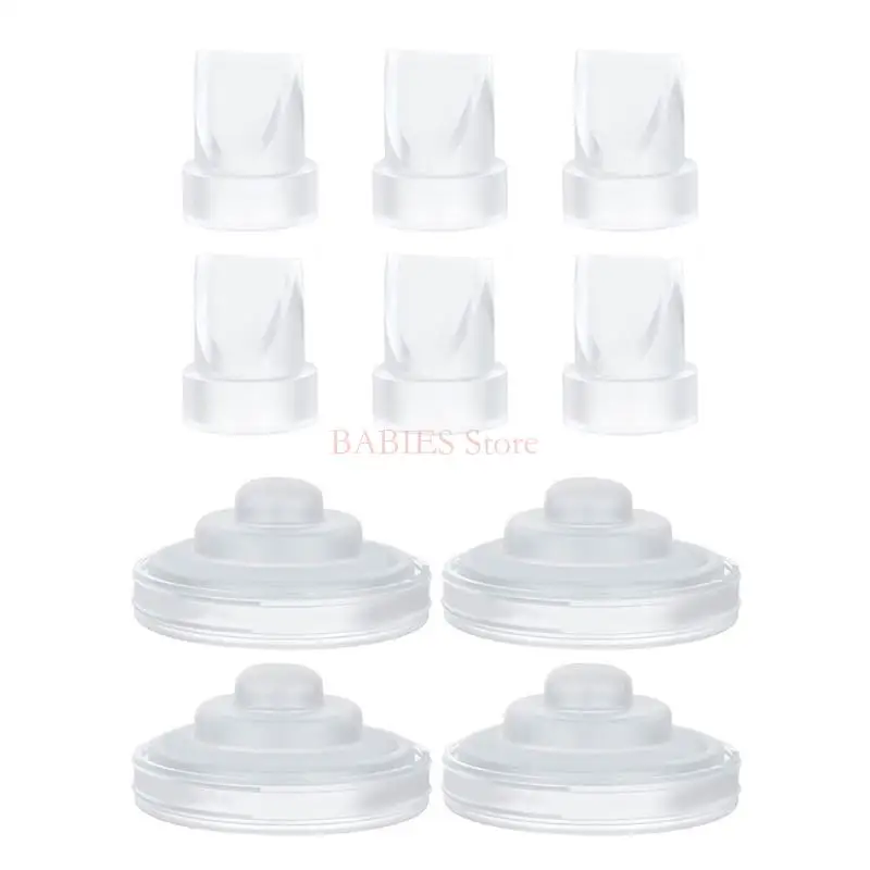 C9GB Breast Replacement Membrane Silicone Diaphragm/Duckbill Valves for Milk Extractor Spare Repair Part