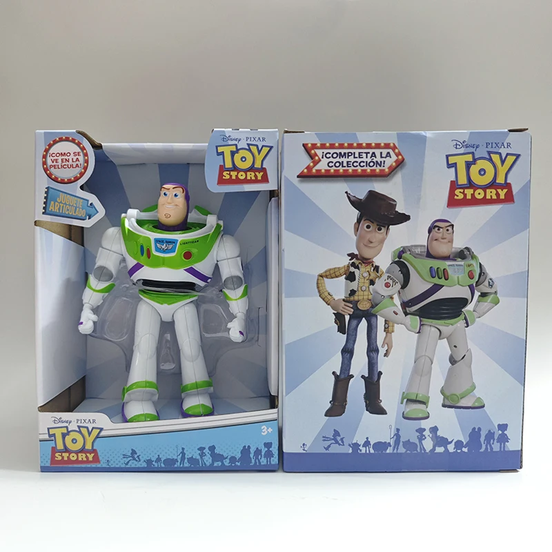 Cartoon Toy Story 3 Buzz Lightyear woody Anime Figure desktop Toy Model Ornament children doll Collectibles Surprise HolidayGift image 5