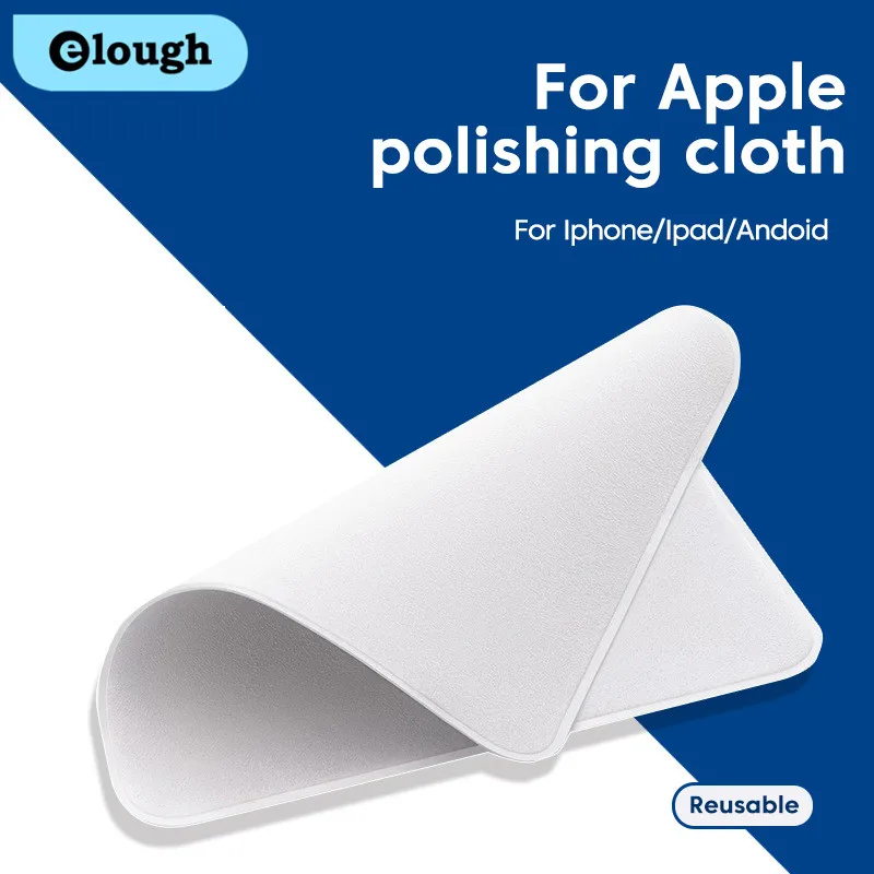 Universal Polishing Cloth For Apple iPhone 14 13 Pro iPad Macbook Air Screen Display Camera Double-layer Cleaning Wipe Cloth