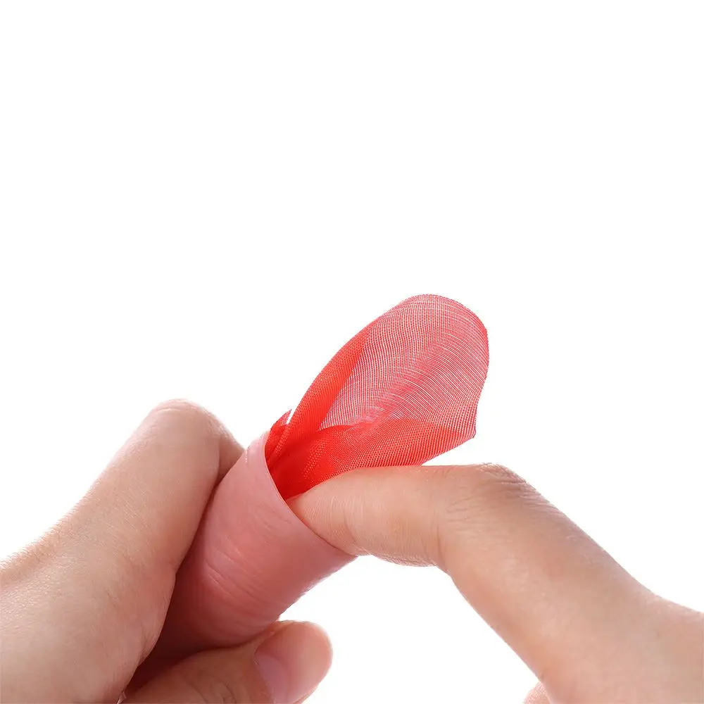 Gifts Funny  Red Silk Magic Props Street Trick Scarf Disapper Magic Finger Magic Tricks Magic Tricks Finger Thumb Tip