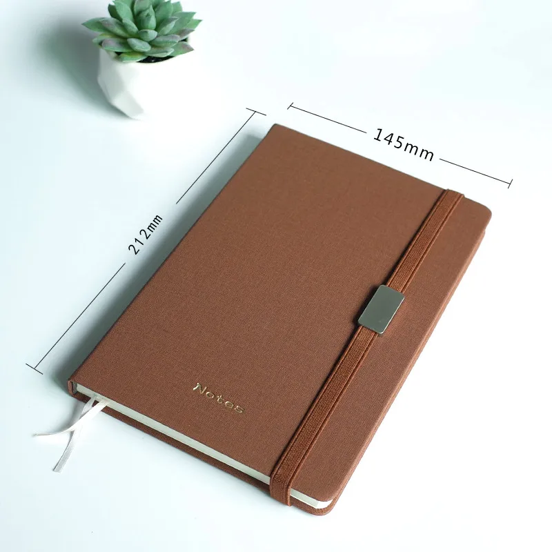 Logo Name Customize A5 Notebook with Gift Box Diary Business Memo Binder Lined Page Planner Office School Supplies