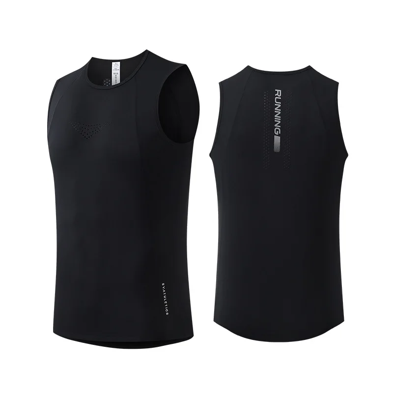 Mens Vest Mesh Breathable Quick Dry Outdoor Sports Sleeveless Top Lightweight Slim Fit Tank Top Men'S