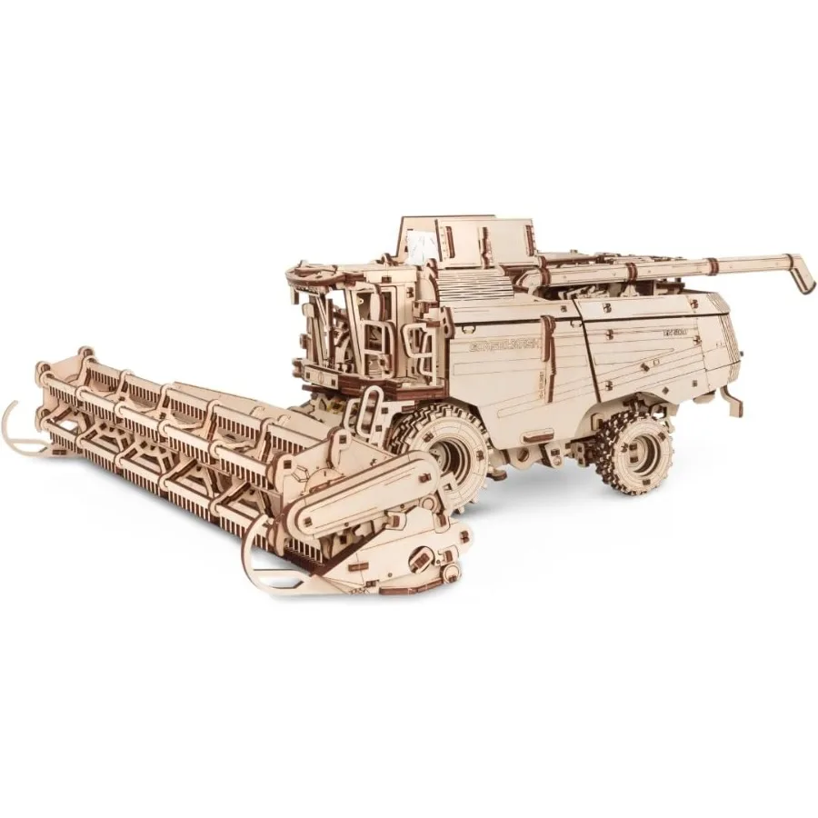 

Mechanical Model Grain Harvesting Combine GH800-864 pcs – Intricate Wooden Craft Kit - Sustainable DIY Assembly Kit for Adults a