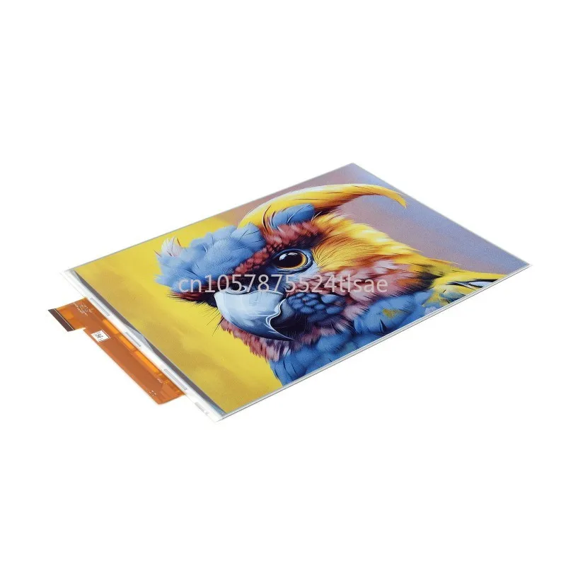 13.3inch E Ink Spectra 6 (E6) Full color E-Paper Display, 1600 1200 Pixels, SPI Communication, Optional For HAT+ Standard Driver