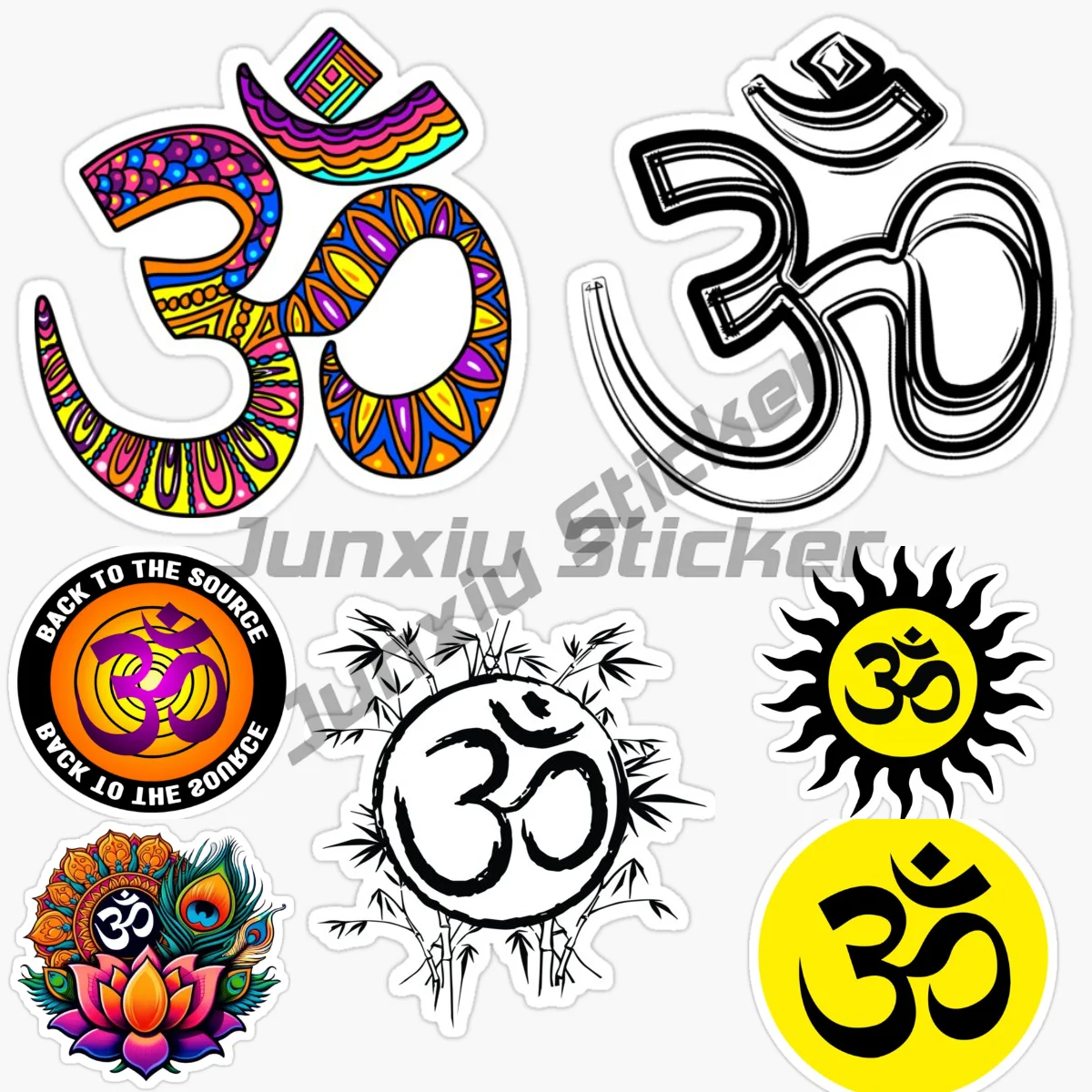 Hinduism Car Sticker High Resolution Quality Waterproof Stickers Vinyl Waterproof Self-adhesive Decal