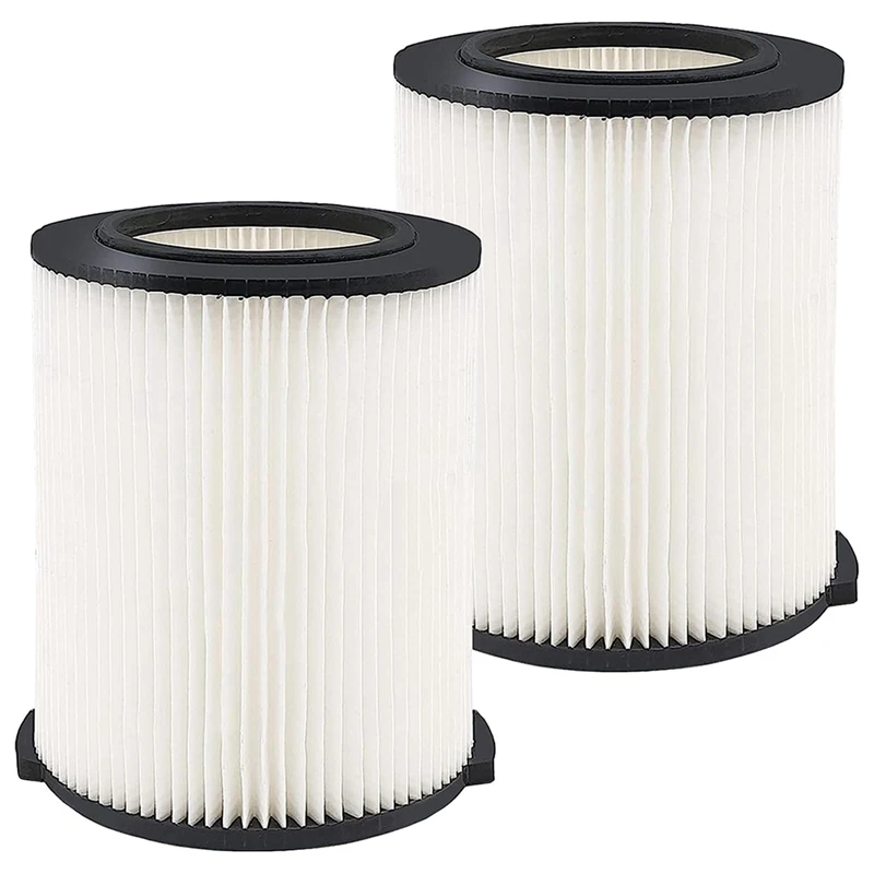 2 Pack Wet/Dry Vacuum Filter VF4000 For Ridgid Vacs 5-20 Gallon, VF4000 Filter Accessories For Husky 6-9 Gallon Vacuum