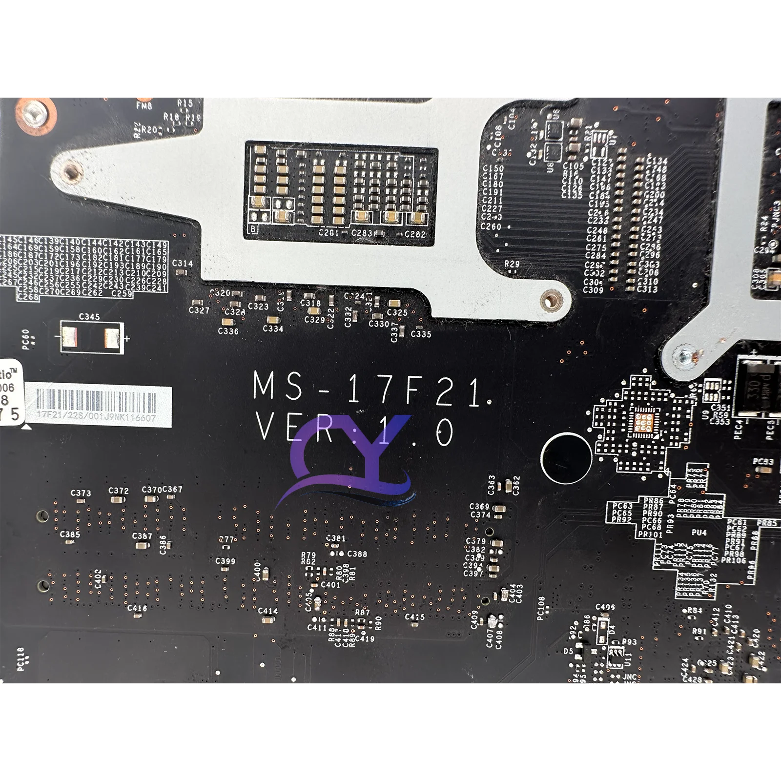 Материнская плата KEFU для MSI MS-17F21, материнская плата для ноутбука i5 i7 9-го поколения GTX1050/GTX1050Ti/MS-17F2 100%, тест ОК