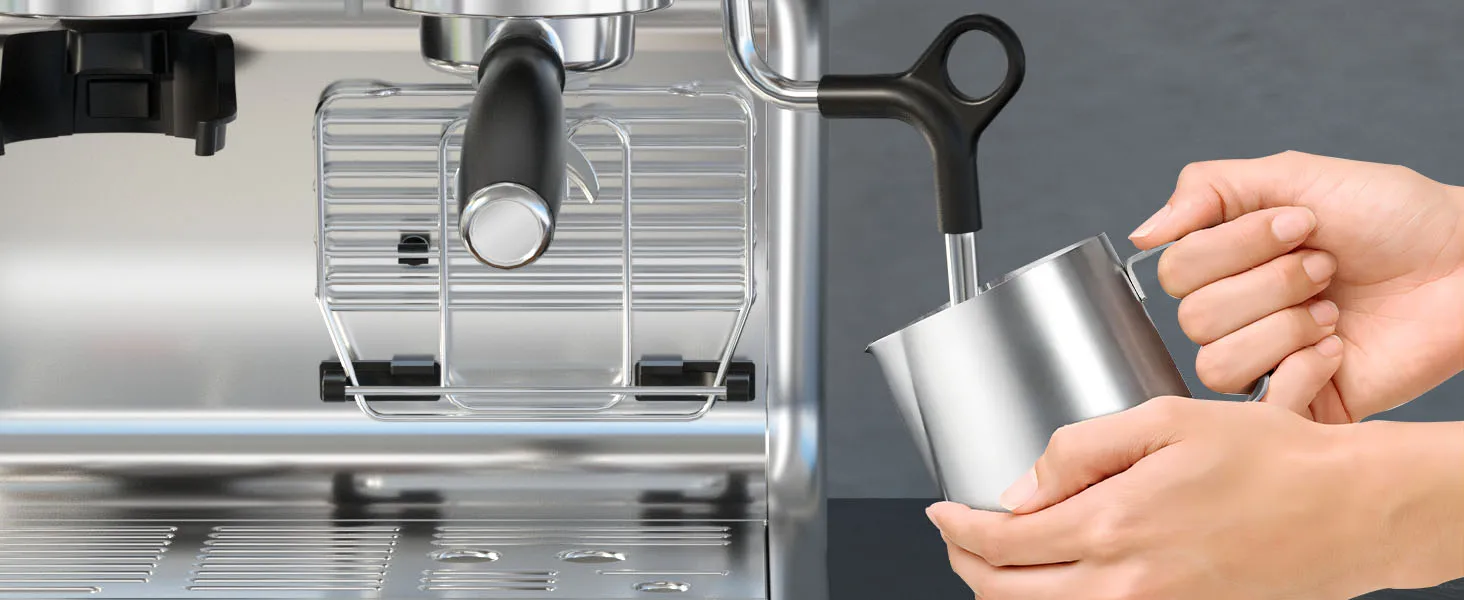 Empstorm Espresso Machine Premium Portable 20 Bar Power Pressure Pump Professional Manual Coffee Machine for Home and Office