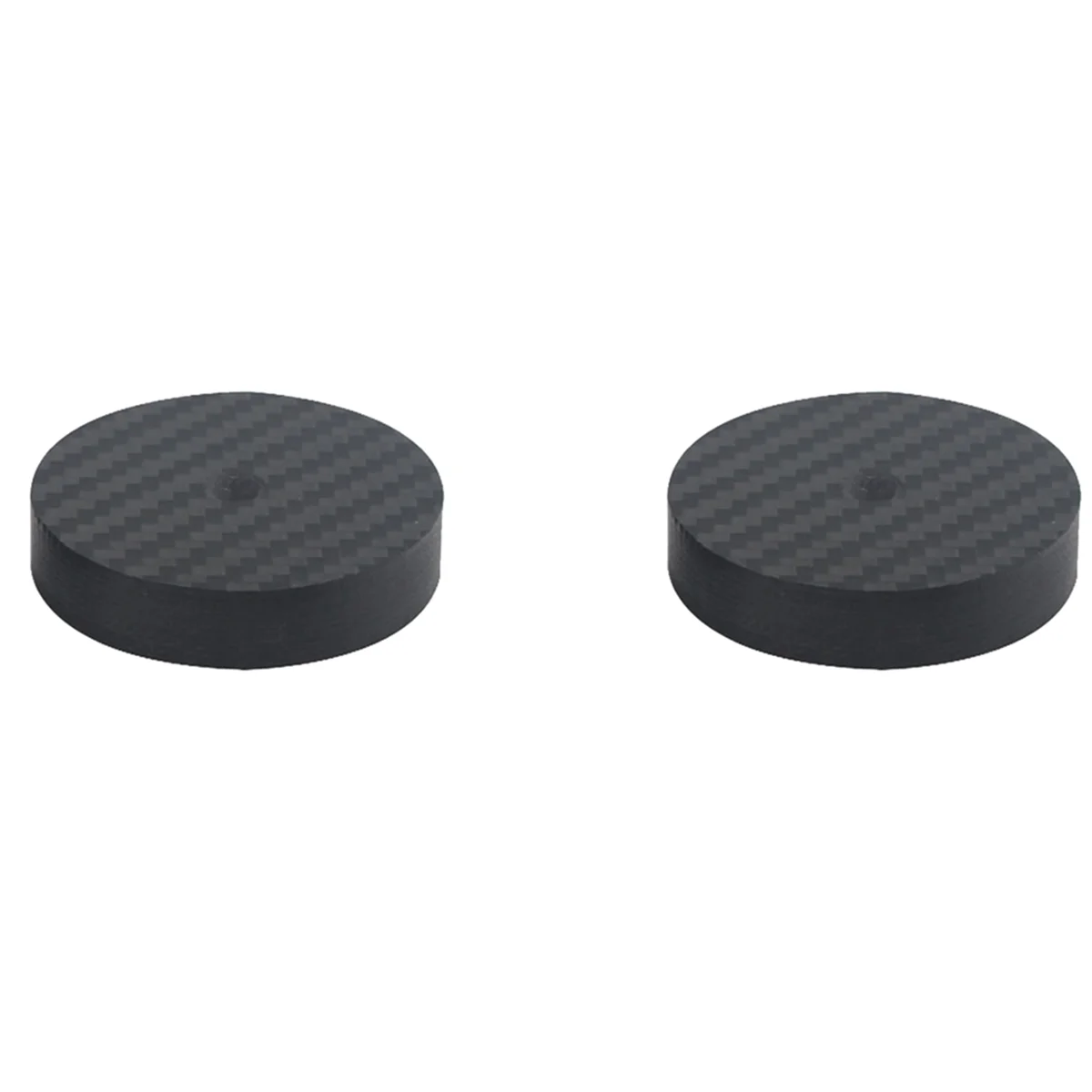 B92B-2X Carbon Fiber Speaker Isolation 40X10mm Spikes Base Pad Speaker Stand Feet Hifi AMP Speaker Pad