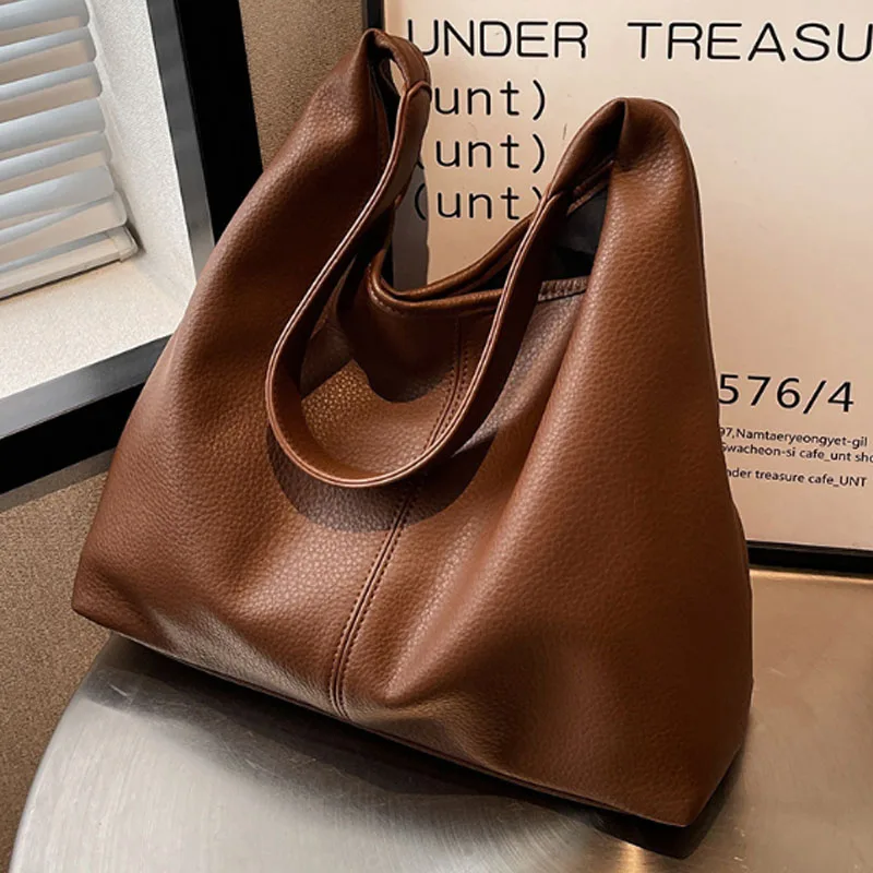 

New Fashion Women Bag Single Shoulder Underarm Bag Large Capacity Diagonal Straddle Bag High Quality Commuting Tote Bag