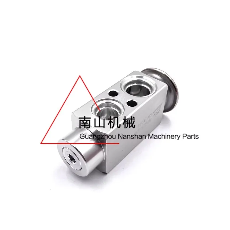 

E305.5/306/307/308E/E2 air conditioning expansion valve, evaporator expansion valve excavator parts