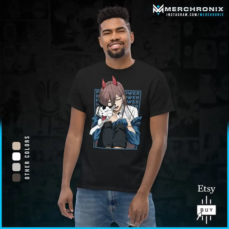 T-shirt Anime Chainsawman - Power Chan