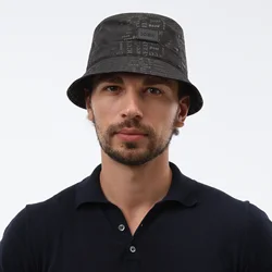 JOISIV New nadrukowana moda Casual kapelusz typu Bucket, Unisex, lekka oddychająca bawełna, idealna do podróży na świeżym powietrzu, biwakowania i wypoczynku