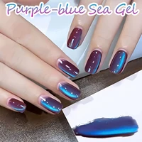 WS 10ml azul púrpura mar ojo de gato Gel magnético 2025 nuevo Ultra brillo semipermanente remojo de Gel UV otoño barniz para decoración de uñas