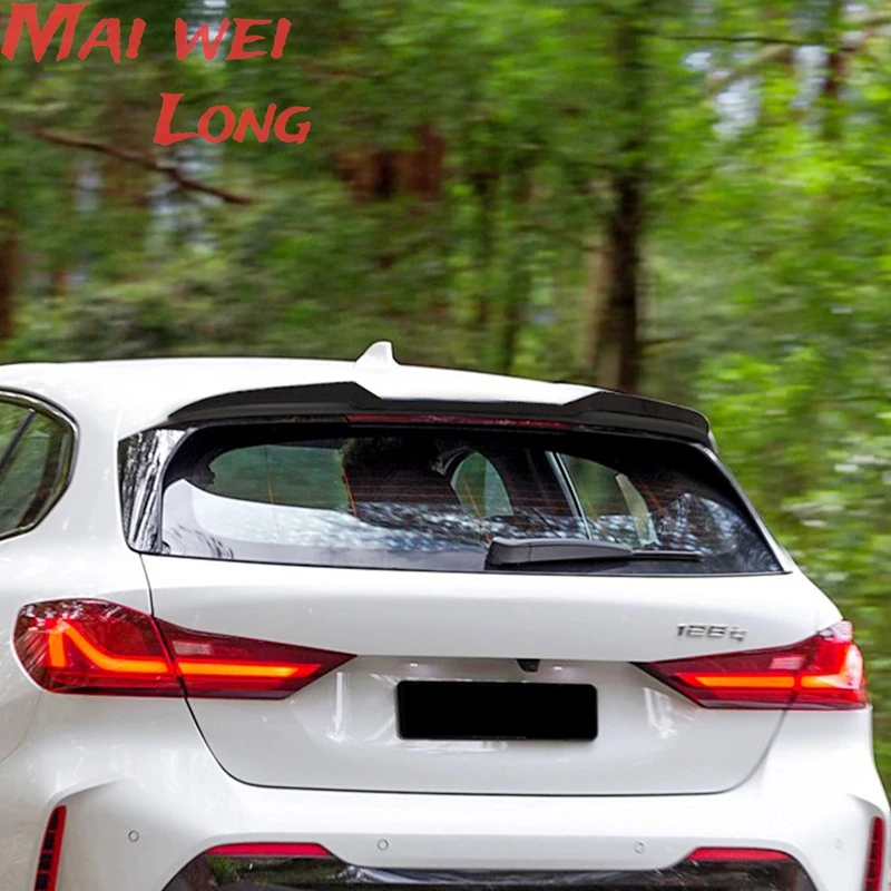 For BMW 1 Series F40 M Sport 2019+Rear Roof Lip Spoiler Rear Wing Tail Wings Fixed Wind Spoiler Auto Decoration Accessories