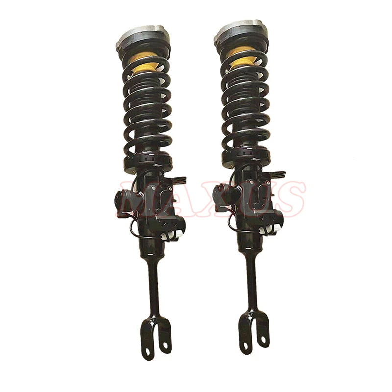 Pair Front Left and Right Shock Absorbers Struts Assys w/EDC Fit for BMW F01 F02 F07 F10 550i 740i 37116796931 37116796925