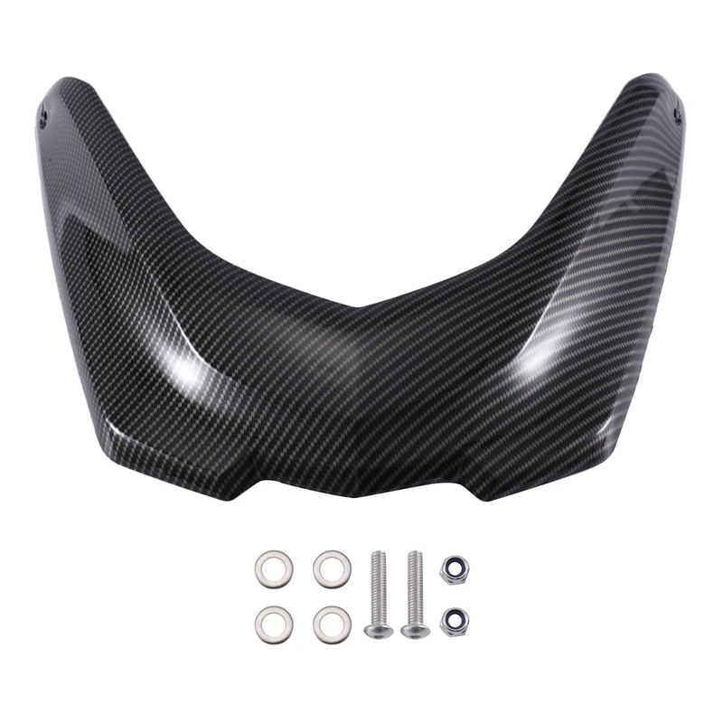 

Carbon Fiber Fender Beak Extension Wheel Cover Nose Fairing Beak Cowl Protector For BMW R1200GS R 1200 GS LC 2013-2016