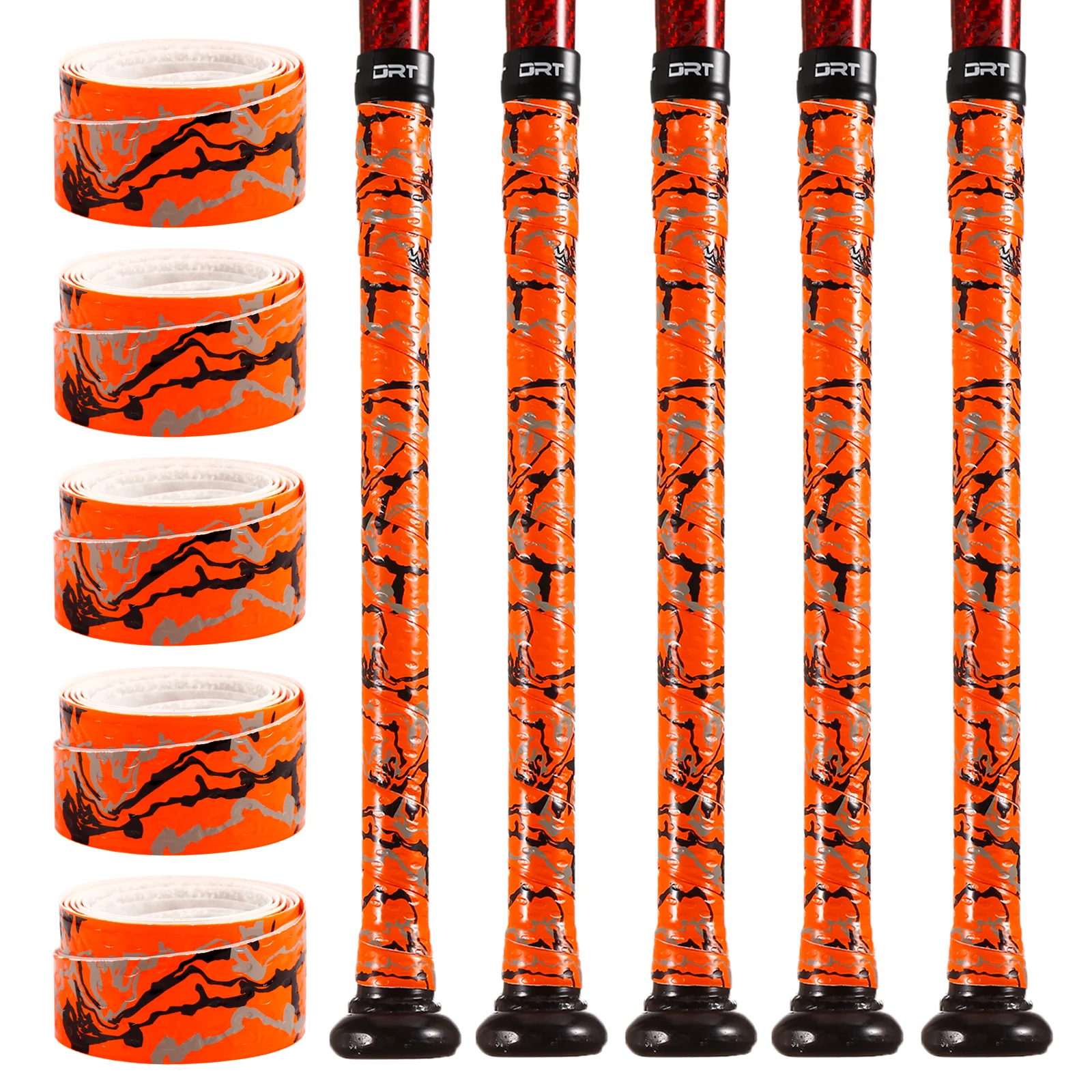 

AMASPORT TB03 5PCS Tennis Overgrip Padel Racket Single Grip Tape Anti Slip Outdoor Training Replacement Sweatband Accessories