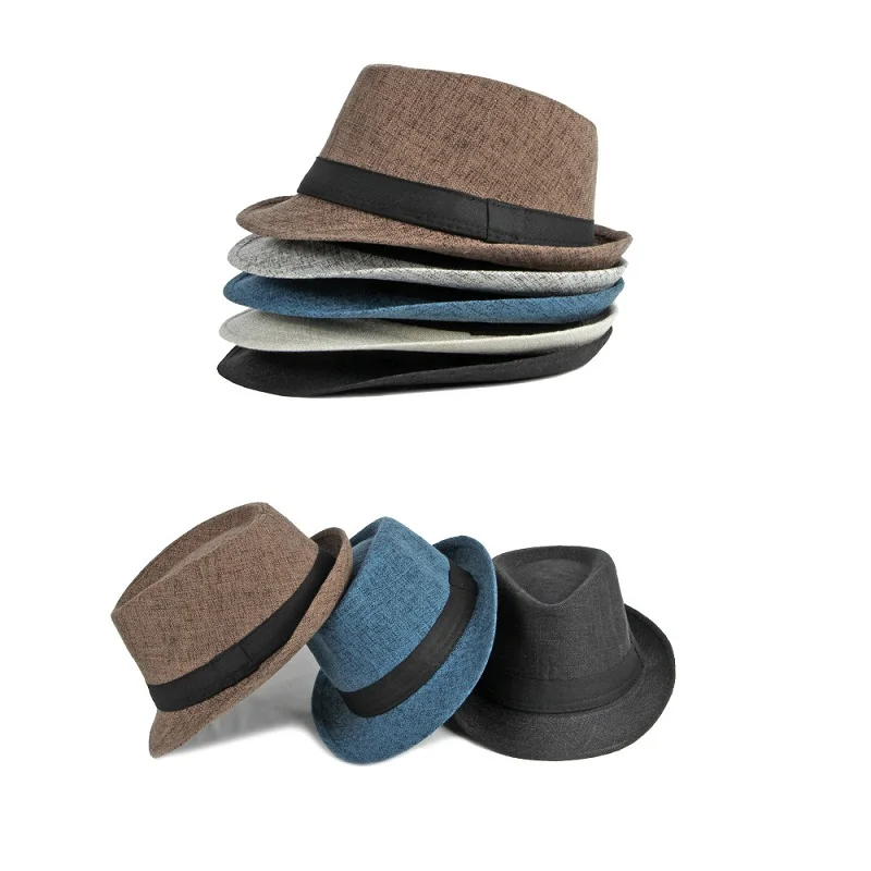 High Quality Men Summer Hats Wholesale British Retro Jazz Hats Outdoor Leisure Sun Visor Beach liner Hat Women